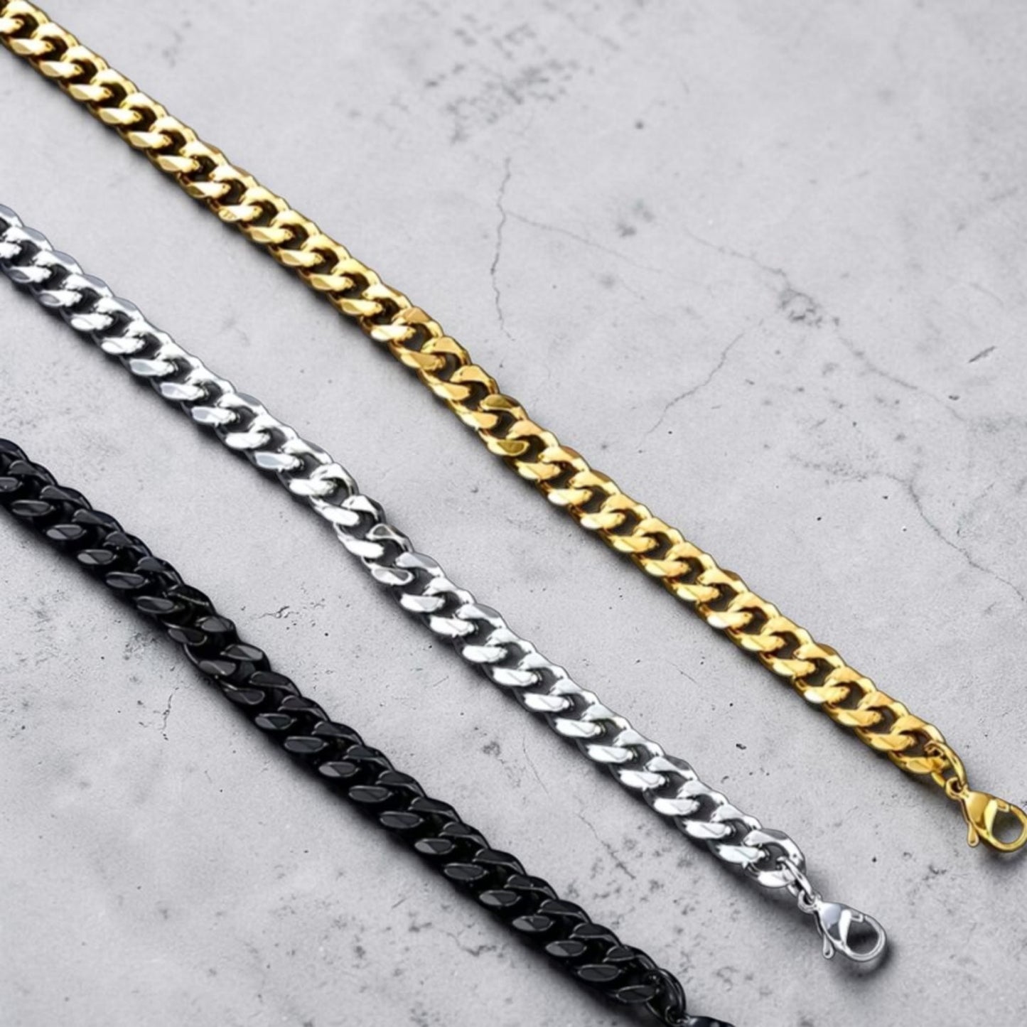 Stainless steel non tarnish bracelets